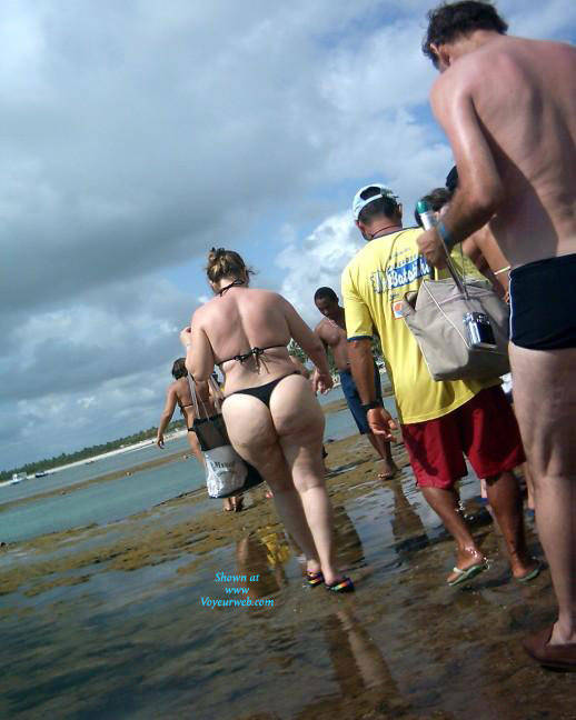 Pic #1 Wife In Porto Beach, Recife City - Beach Voyeur, Bikini Voyeur