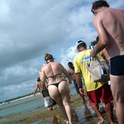 Pic #1 Wife In Porto Beach, Recife City - Beach Voyeur, Bikini Voyeur