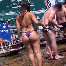 Porto De Galinhas Beach - Beach Voyeur, Bikini Voyeur, Brunette