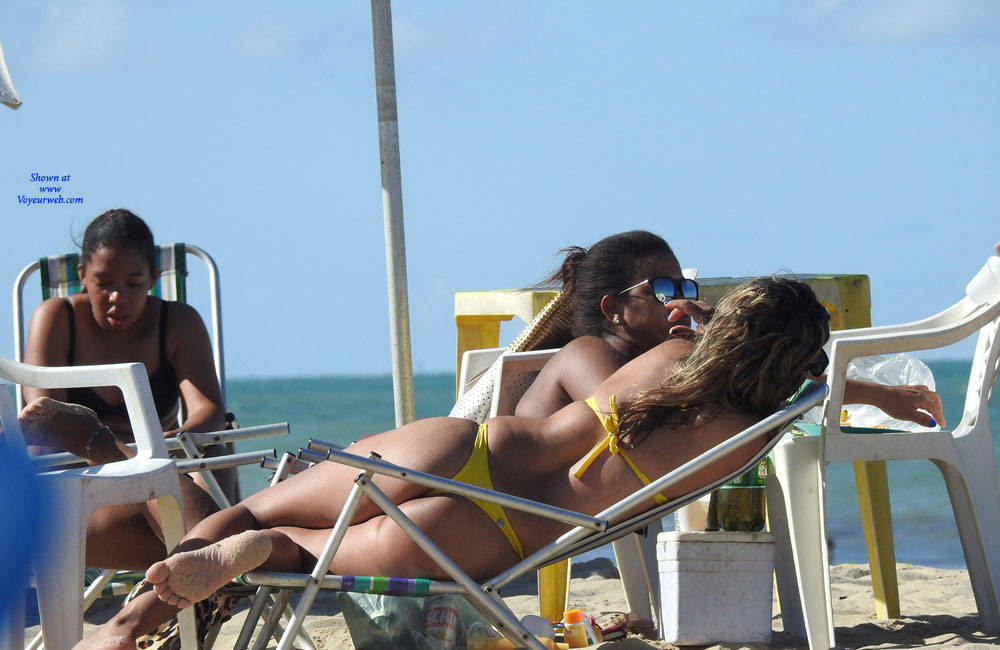 Pic #1 Delicious Asses From Recife City, Brazil - Beach Voyeur, Bikini Voyeur