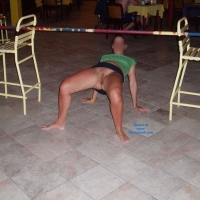 Liz in St. Martin - Public Exhibitionist, Public Place