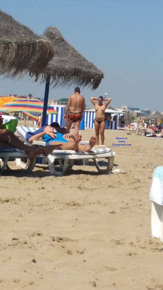 Pic #1 My Trip In Spain - Beach Voyeur