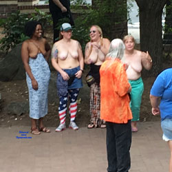 Pic #1 Topless In Asheville - Big Tits, Public Place, Topless Girls