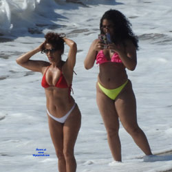 Pic #1 2 Asses From Recife City, Brazil - Beach Voyeur, Bikini Voyeur, Brunette