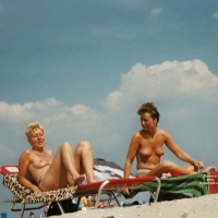 Angela on The Beach of Hoek van Holland - Beach