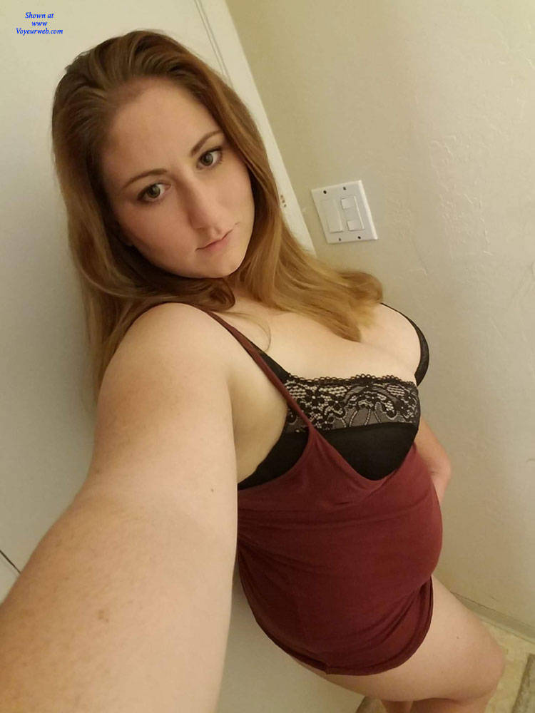 Pic #1 Enjoying My New Piercing - Big Tits, Lingerie, Amateur, Body Piercings