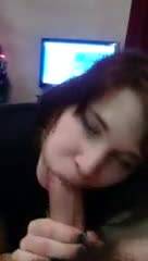 Sucking Dick Like A Pro - Brunette, Blowjob, Amateur