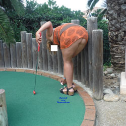 Mini Golf - Pantieless Girls, Outdoors, Amateur