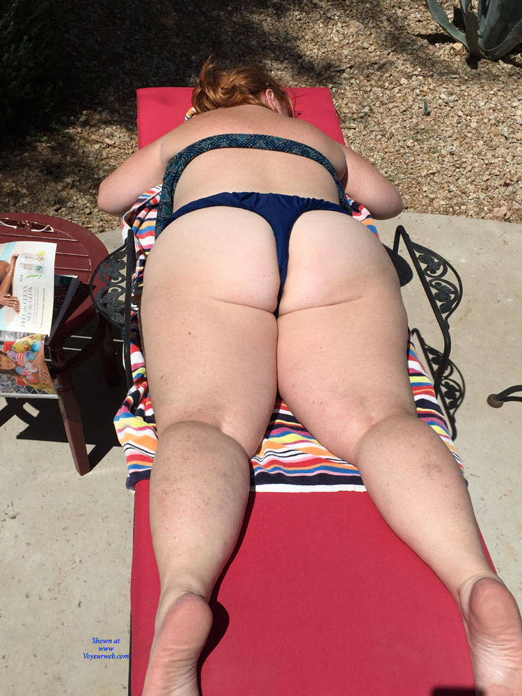 Pic #1 Getting A Tan - Outdoors, Wife/wives, Amateur