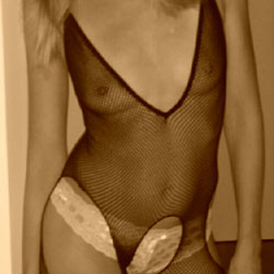 Pic #1 Small Tits Blonde Ana - Lingerie, Amateur