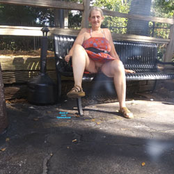 Fun At Amusement Park - Pantieless Wives, Mature, Outdoors, Amateur