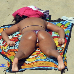 Aline From Brazil - Beach, Outdoors, Amateur