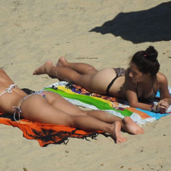 Delicious Wifes From Brazil - Beach, Brunette, Outdoors, Bikini Voyeur