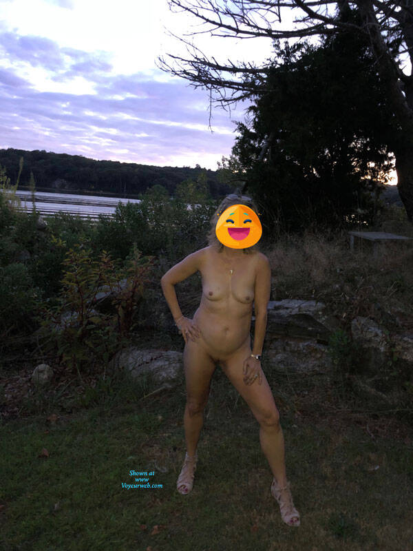 Pic #1 Out And About - Nude Wives, Mature, Outdoors, Shaved, Nature, Amateur, Medium Tits