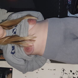 Medium tits of my girlfriend - Vicky