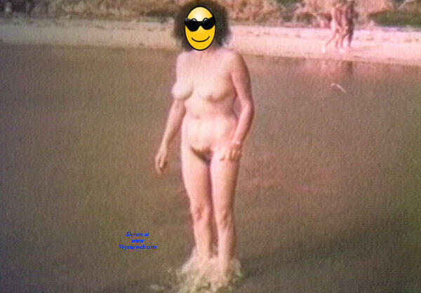 Pic #1 Beach Day - Nude Amateurs, Beach, Big Tits, Brunette, Mature, Outdoors, Bush Or Hairy