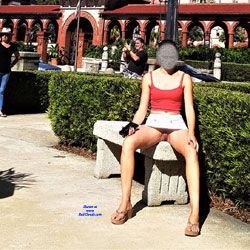 Sans Culotte  - Public Exhibitionist, Flashing, Outdoors, Public Place, Shaved, Amateur