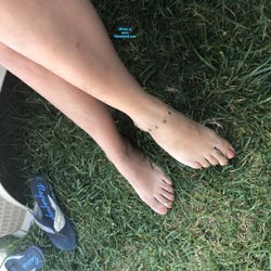 My Hot Wife Loving The Feet - Mature, Outdoors, Wife/wives, Amateur, Foot Pics