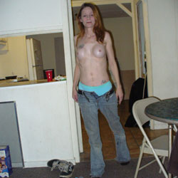 Pic #1 Tammy In Her Trailer - Nude Girls, Redhead, Bush Or Hairy, Amateur, Medium Tits, Tattoos