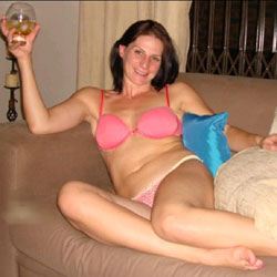 Pic #1 Couch Fun - Brunette, Lingerie, Amateur, Wives In Lingerie