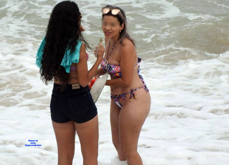 Pic #1 PINA BEACH. BRAZIL 446 - Beach, Beach Pussy, Beach Voyeur, Big Ass, Bikini Voyeur, Brunette, Latina, Outdoors