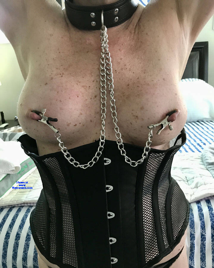 Pic #1 Chains - Amateur, Hanging Tits, Milf, Milf Ass, S&amp;m, Natural Tits