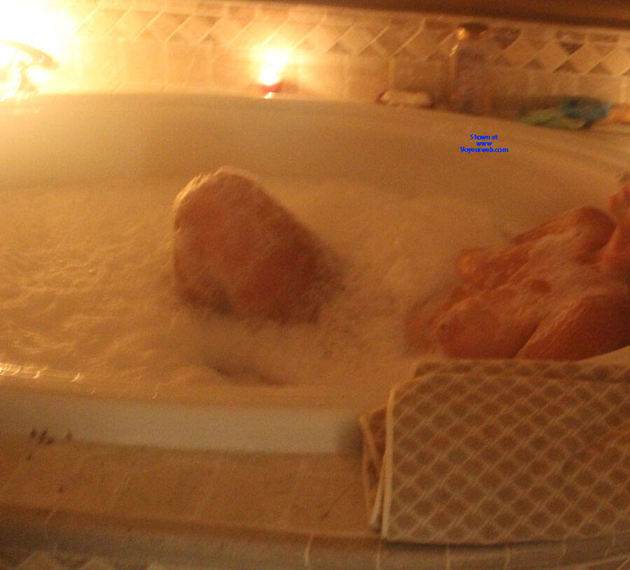 Pic #1 Taking a bath....