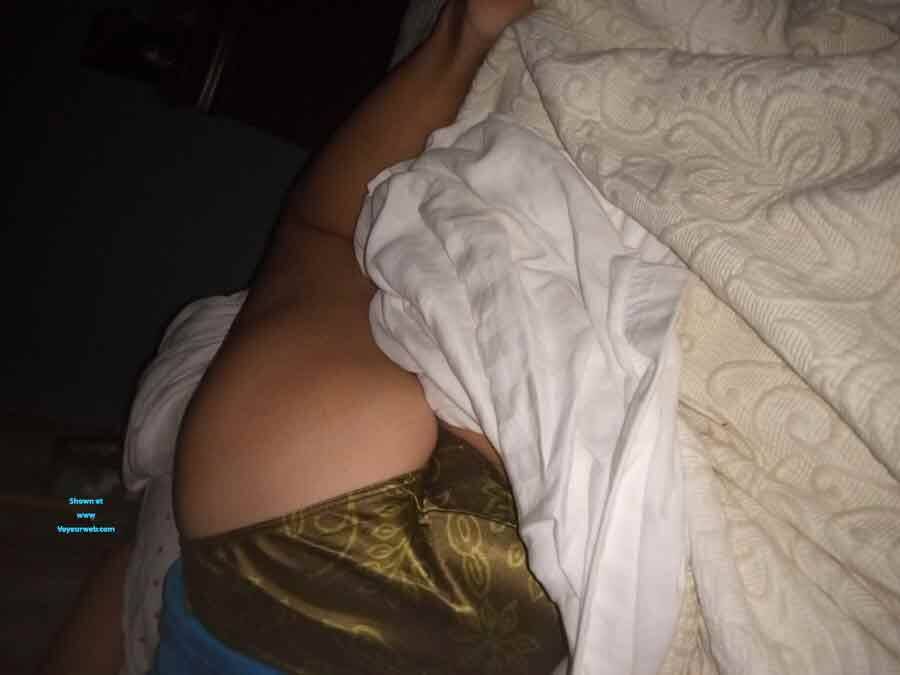 Pic #1 Wife sleeping in panties 