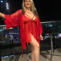 Balcony in Red - Amateur, Ass, Bent Over, Big Ass, Big Tits, Blonde, Flashing Tits, Hanging Tits, Hard Nipples, Homemade Amateur, Lingerie, Mature, Mature Ass, Mature Pussy, Natural Tits, Outdoors, Sexy Wives, Wives In Lingerie