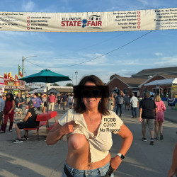 State Fair Titties on Display