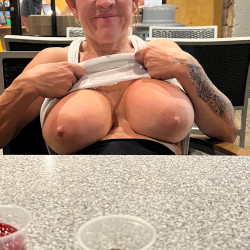 Large tits of my wife - shelly