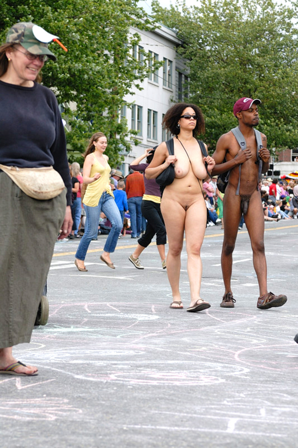 Pic #1 Black Couple At Fremont Solstice Parade