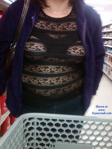 Pic #1 Fun In Walmart - See Through