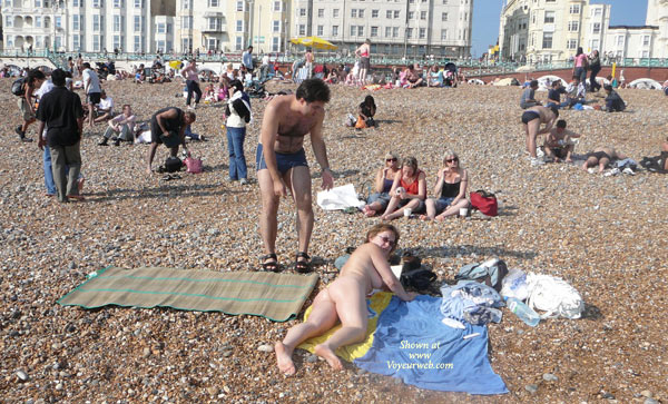 Pic #1 Brighton Beach, Poland Woman In Thong