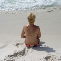 Pic #1 Libby Naked On The Beach