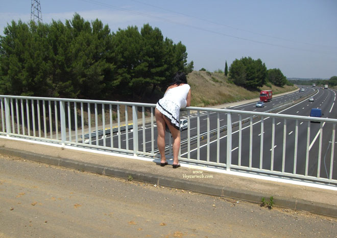 Pic #1 Sur Un Pont D&#39; Autoroute