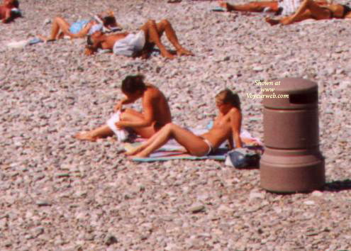 Pic #1 Two Girls On Nice Beach