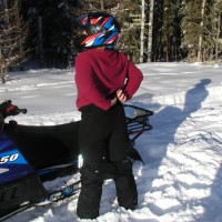 Crazy Canuck (she) Sledding #2