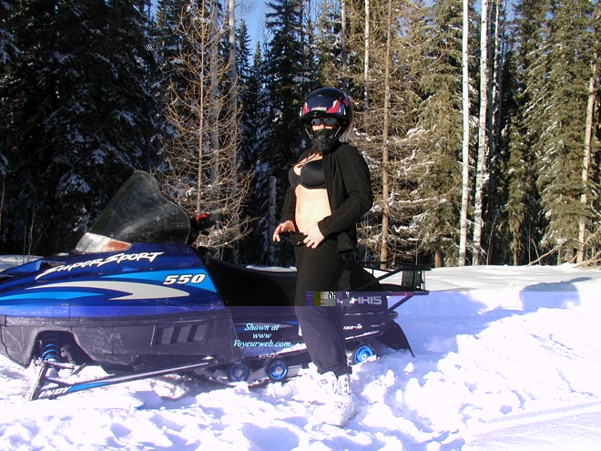 Pic #1 Crazy Canuck (she) Sledding #3