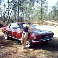 Nudist Dee And Our 67 Mustang