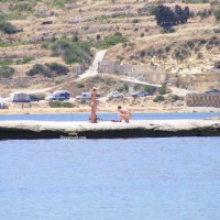 Nudist Couple In Malta