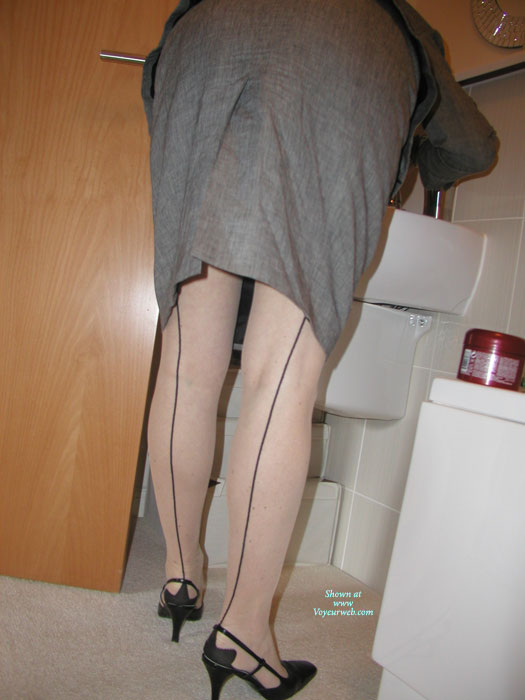 Pic #1 53 Year Old, Stockings (and Pussy Ring)