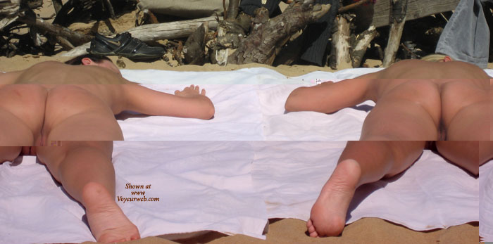 Pic #1 Two Girls Sunbathing