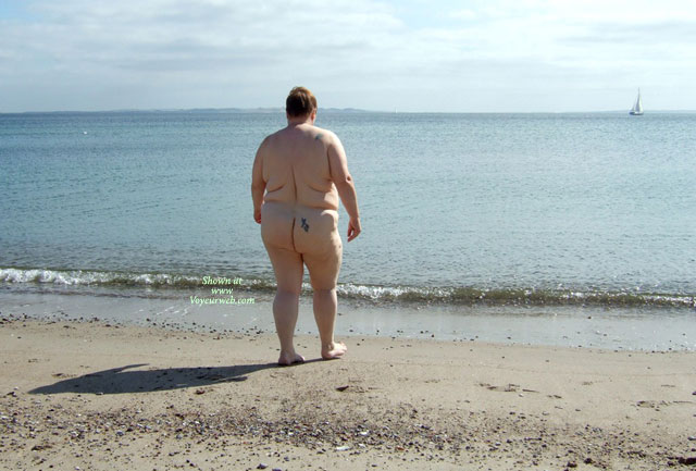 Pic #1 Bbw Wife At The Sea