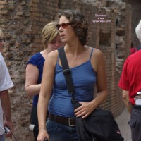 Pic #1 Upskirts &amp; Nipthru In Rome (2)