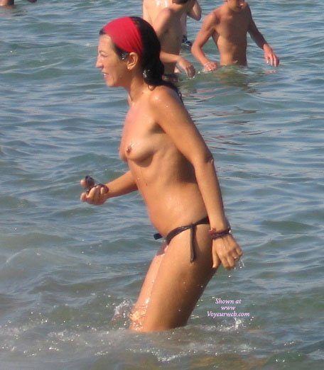 Pic #1 Topless On Spanish Beach