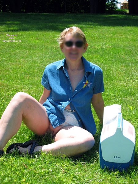 Pic #1 Pantyless Picnic With Bridget