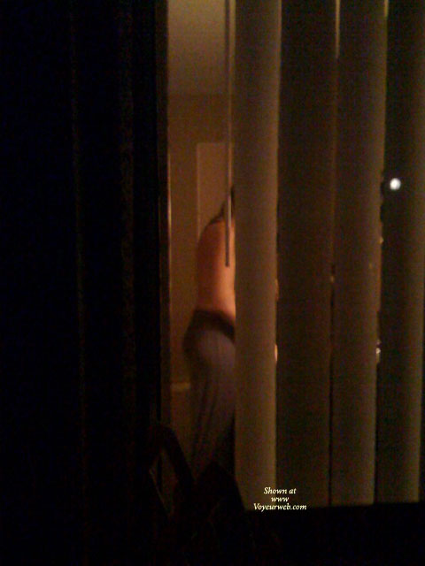 Pic #1 Showoff Neighbor Leaves The Blinds Open