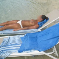 Pic #1 Trophy Wife Sunbathing Again!